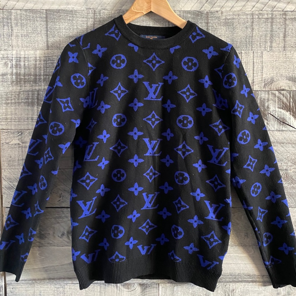 Louis Vuitton full monogram sweater woman